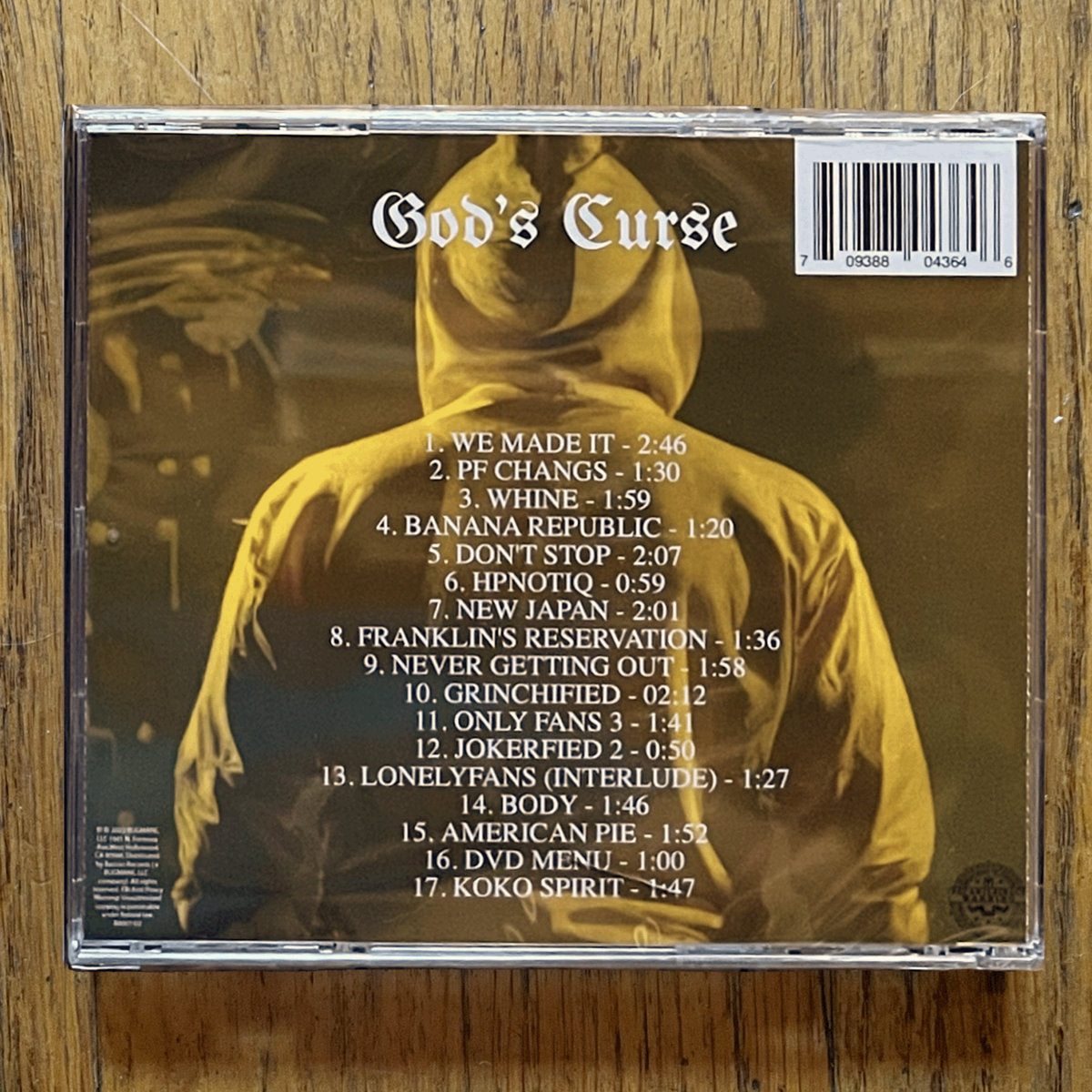 God's Curse - CD