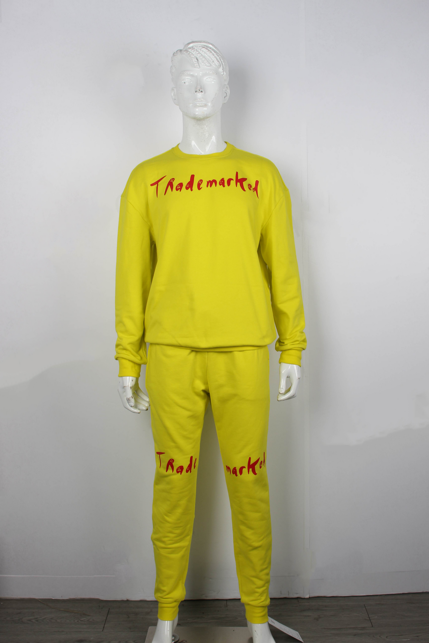 Trademarked x caitraft Yellow Sweatsuit