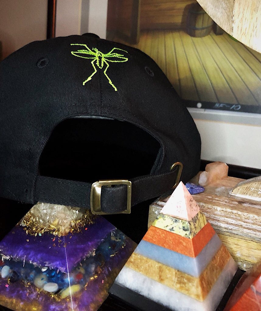 black hat that says bzzaziz