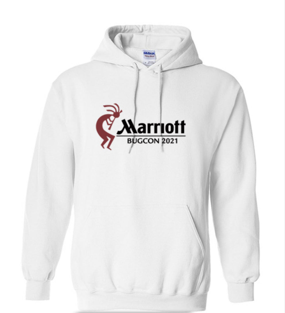 Marriott x Kokopelli hoodie (BugCon 2021)