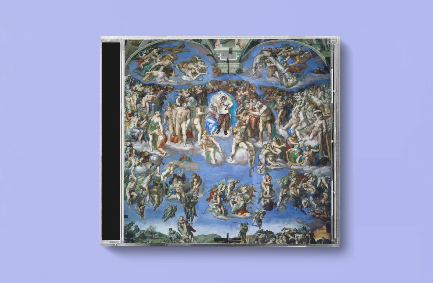 music cd of Bug Mane album Avatar in case. Cover art is a painting of Bug Mane