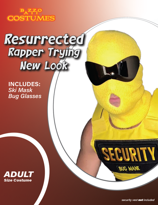 Resurrected Rapper Trying New Look Costume - New 2023