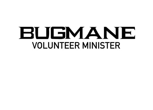 Church of Bug Volunteer Minister Shirt