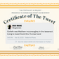 The Tweet Certificate